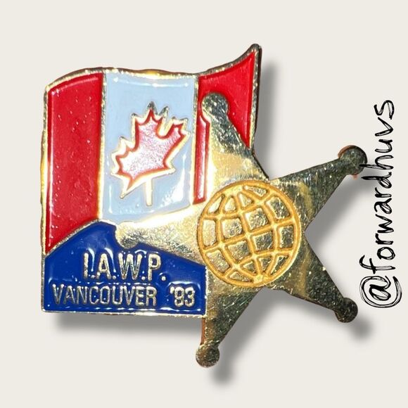 Bundle Sale 3 for $15 | IAWP Vancouver 1993 Commemorative Pin - Picture 5 of 6